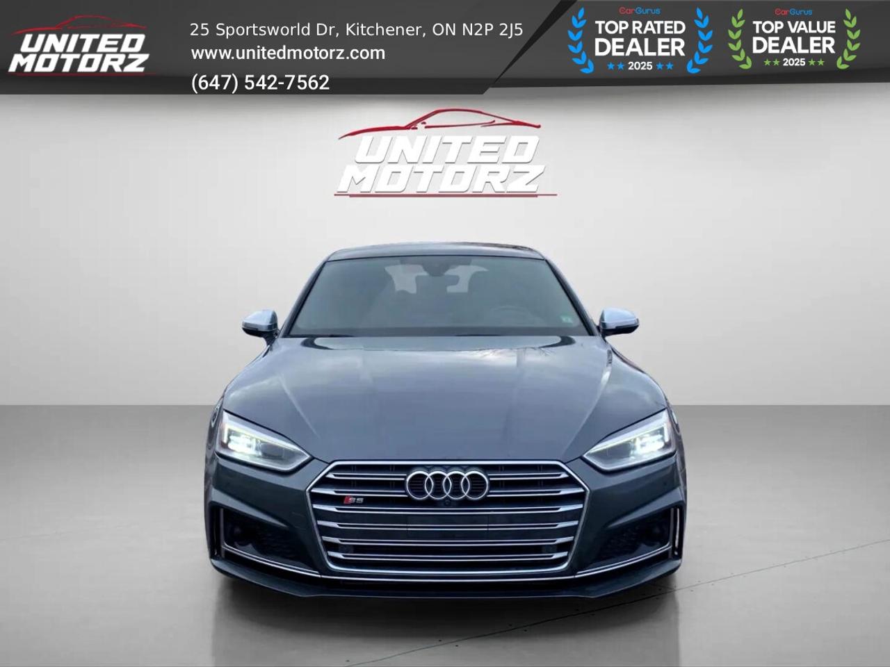 2018 Audi S5 Technik Sportback S-Line~CERTIFIED~NO ACCIDENTS~ Photo