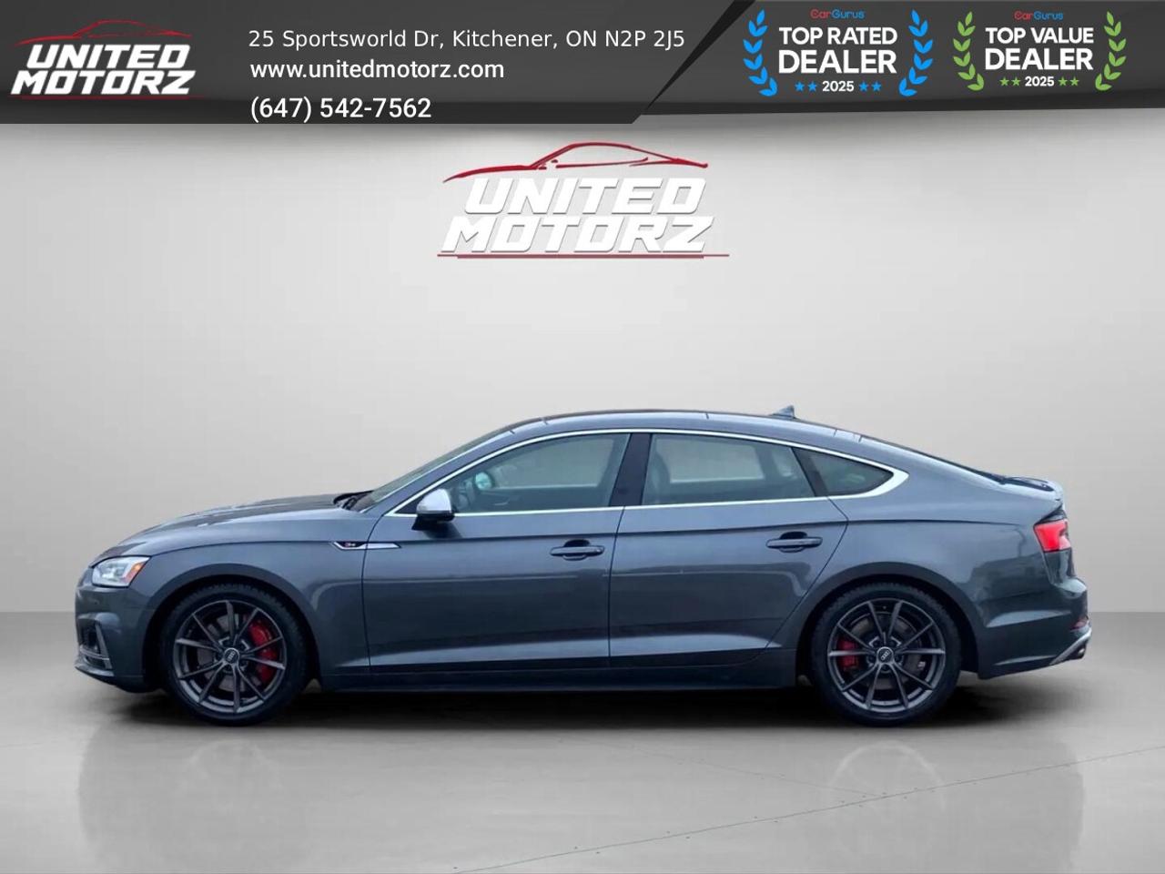 2018 Audi S5 Technik Sportback S-Line~CERTIFIED~NO ACCIDENTS~ Photo