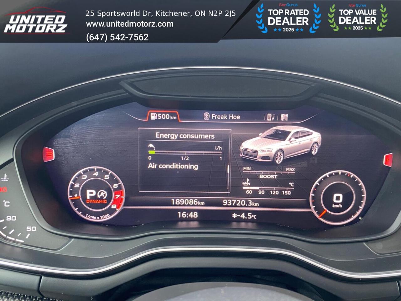 2018 Audi S5 Technik Sportback S-Line~CERTIFIED~NO ACCIDENTS~ Photo