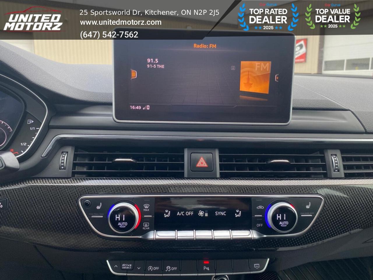 2018 Audi S5 Technik Sportback S-Line~CERTIFIED~NO ACCIDENTS~ Photo