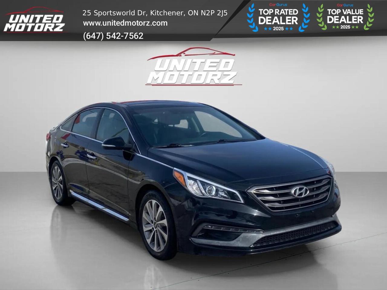 2015 Hyundai Sonata Sport Tech.~SAFETY CERTIFIED~ONE ONWER~15 Service Photo