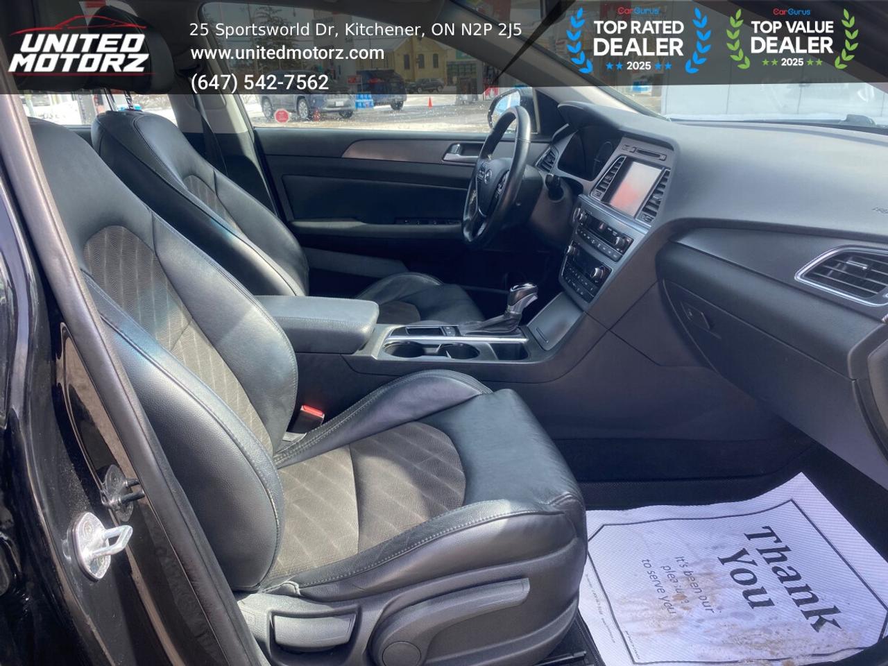 2015 Hyundai Sonata Sport Tech.~SAFETY CERTIFIED~ONE ONWER~15 Service Photo