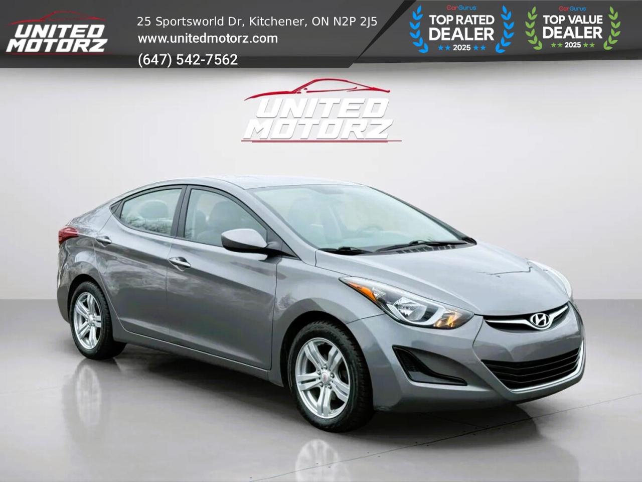 2014 Hyundai Elantra GL~CERTIFIED~Low Km's~ONE OWNER~NO ACCIDENTS~ Photo