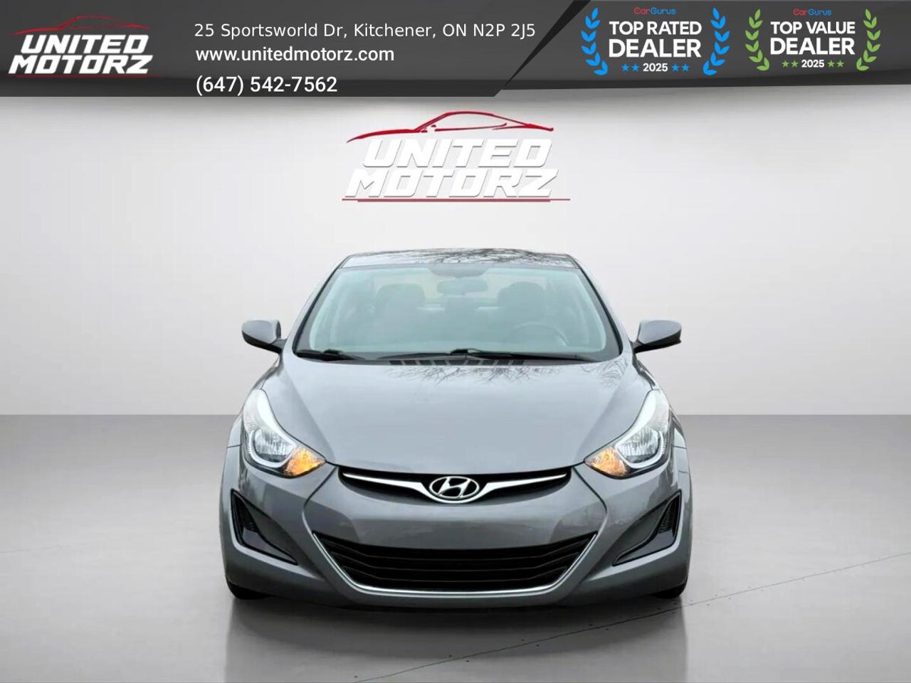 2014 Hyundai Elantra GL~CERTIFIED~Low Km's~ONE OWNER~NO ACCIDENTS~ Photo