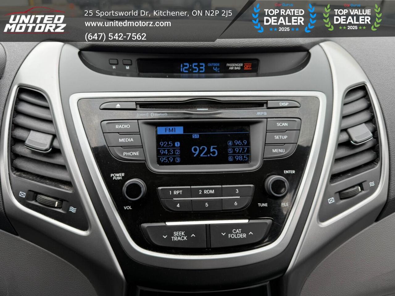 2014 Hyundai Elantra GL~CERTIFIED~Low Km's~ONE OWNER~NO ACCIDENTS~ Photo