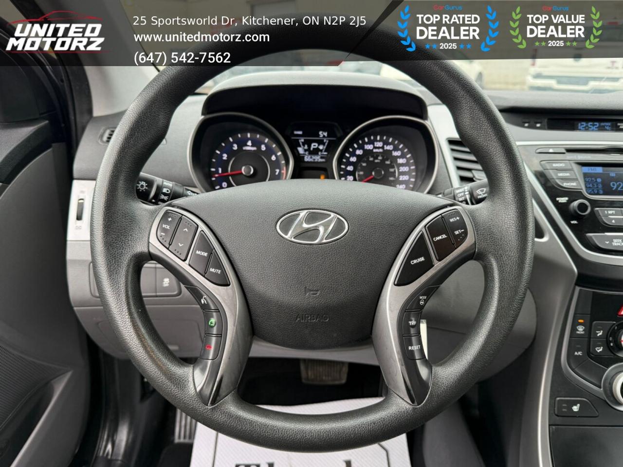 2014 Hyundai Elantra GL~CERTIFIED~Low Km's~ONE OWNER~NO ACCIDENTS~ Photo