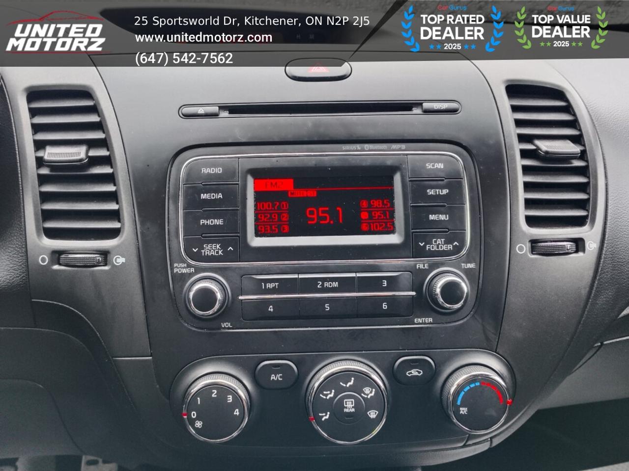 2016 Kia Forte 5 LX+ Man. HB~SAFETY CERTIFIED~ONE OWNER~NO ACCIDE Photo