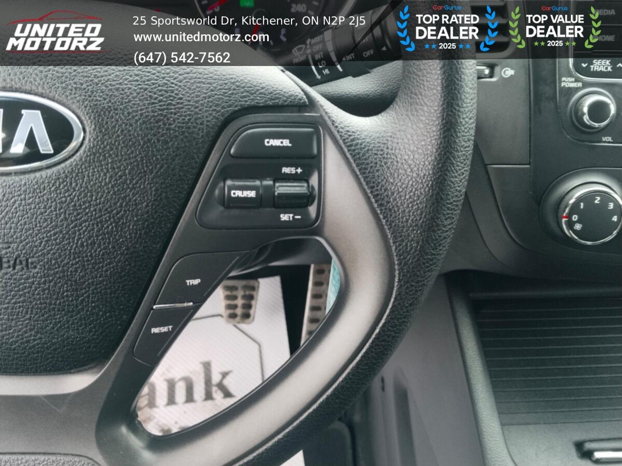 2016 Kia Forte 5 LX+ Man. HB~SAFETY CERTIFIED~ONE OWNER~NO ACCIDE Photo