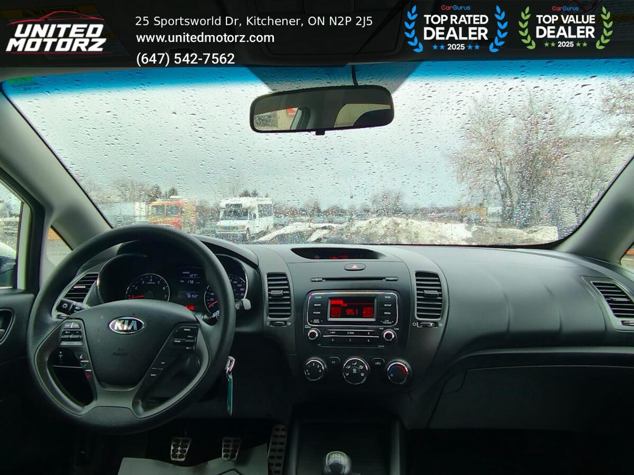 2016 Kia Forte 5 LX+ Man. HB~SAFETY CERTIFIED~ONE OWNER~NO ACCIDE Photo