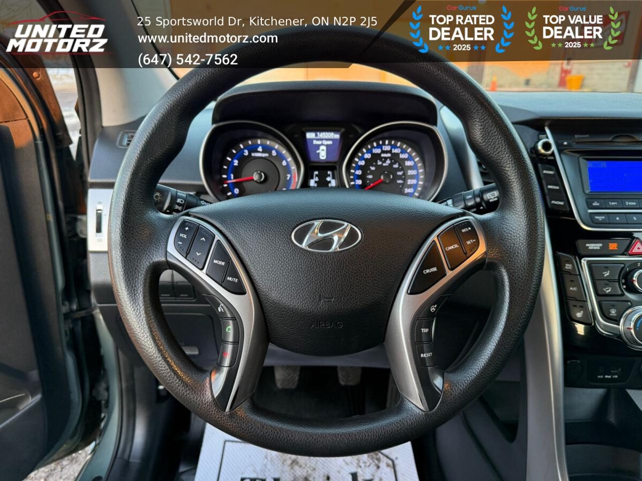 2014 Hyundai Elantra GT GL Man HB~SAFETY CERTIFIED~ONE OWNER~NO ACCIDENTS~ Photo