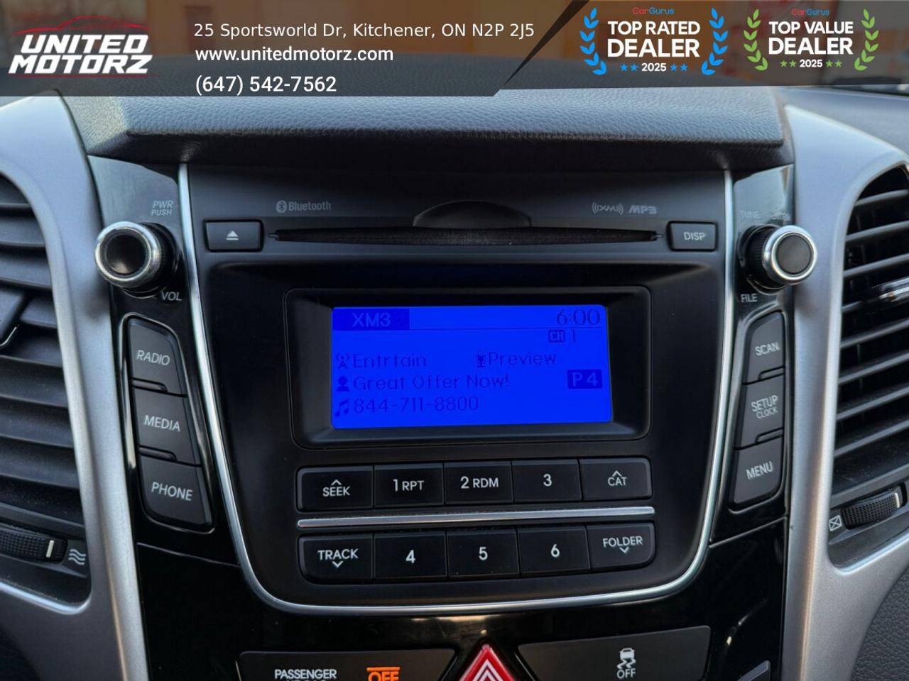 2014 Hyundai Elantra GT GL Man HB~SAFETY CERTIFIED~ONE OWNER~NO ACCIDENTS~ Photo