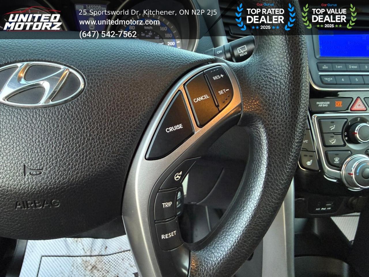 2014 Hyundai Elantra GT GL Man HB~SAFETY CERTIFIED~ONE OWNER~NO ACCIDENTS~ Photo