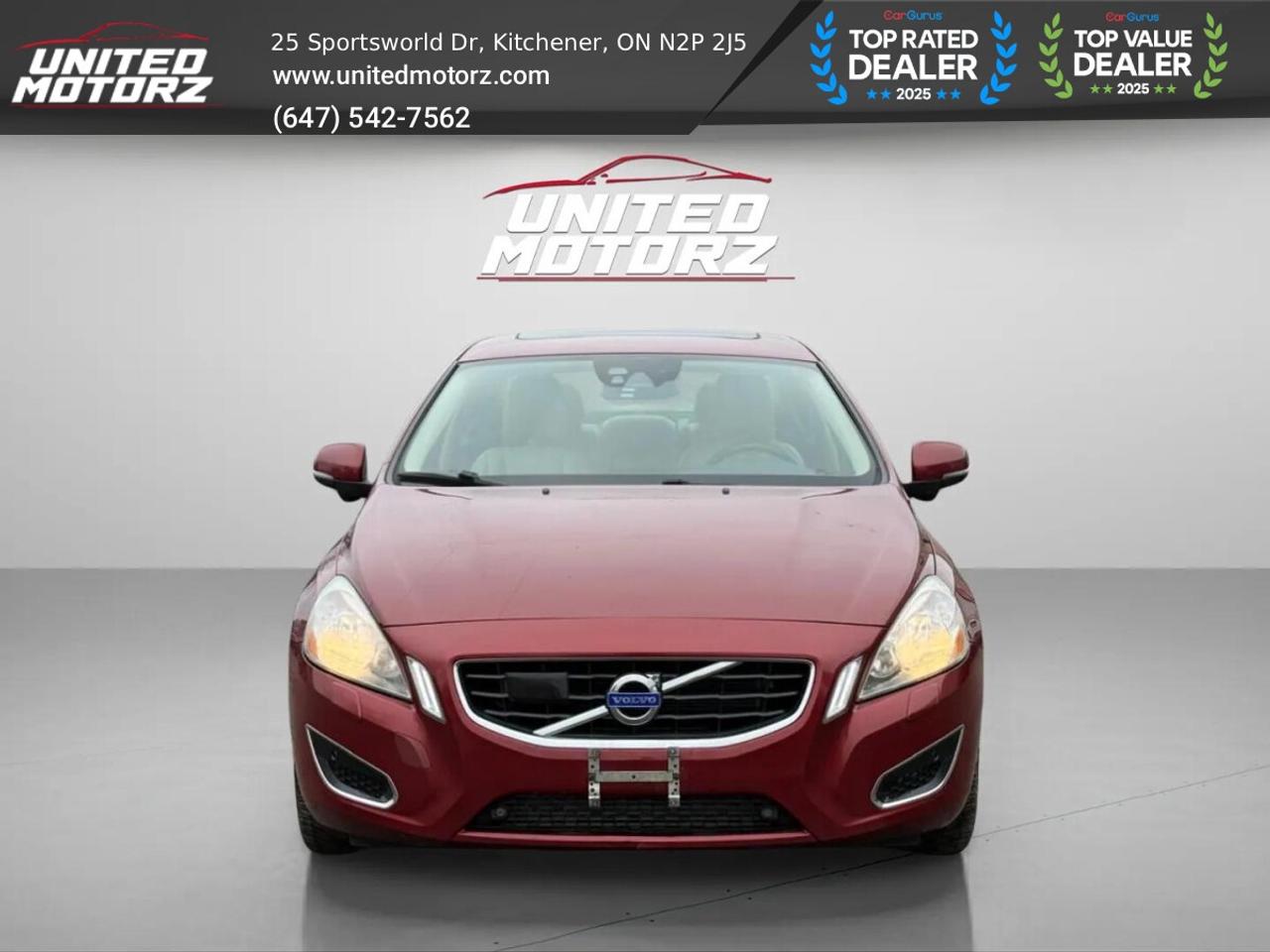 2011 Volvo S60 T6~SAFETY CERTIFIED~NO ACCIDENTS~27 Service Record Photo