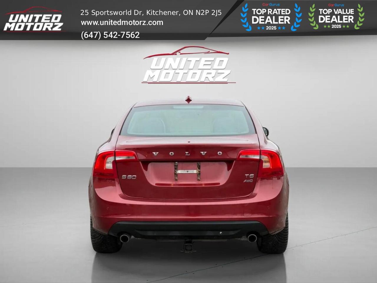 2011 Volvo S60 T6~SAFETY CERTIFIED~NO ACCIDENTS~27 Service Record Photo