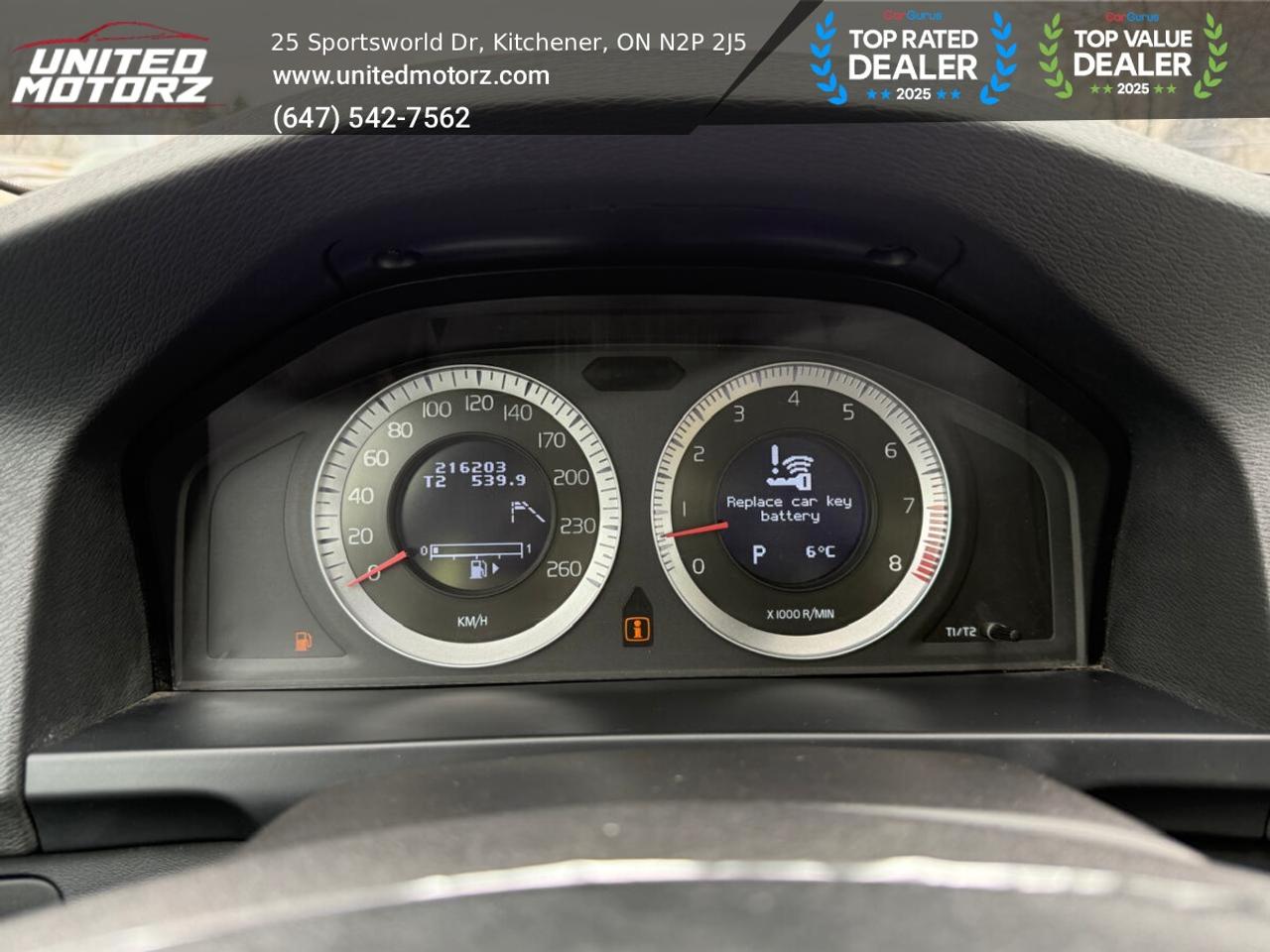 2011 Volvo S60 T6~SAFETY CERTIFIED~NO ACCIDENTS~27 Service Record Photo