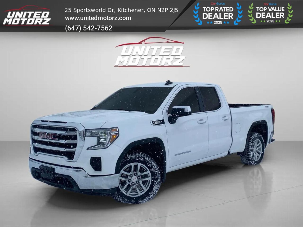 2021 GMC Sierra 1500 SLE DIESEL 147" Double Cab X31 Pkg.~SAFETY CERTIFI Photo0