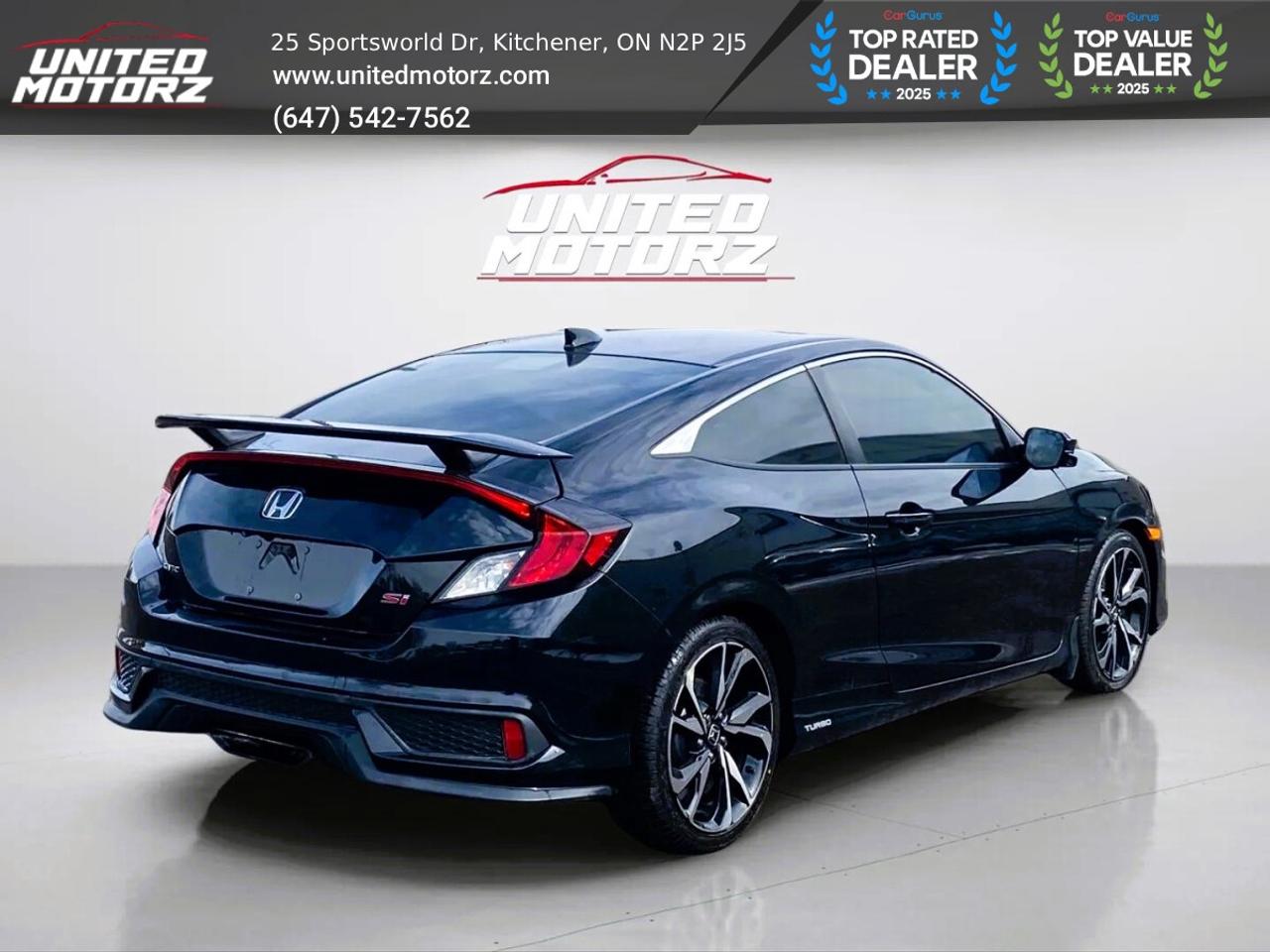 2017 Honda Civic Si Cpe Man 205 Hp~SAFETY CERTIFIED~16 Service Reco Photo