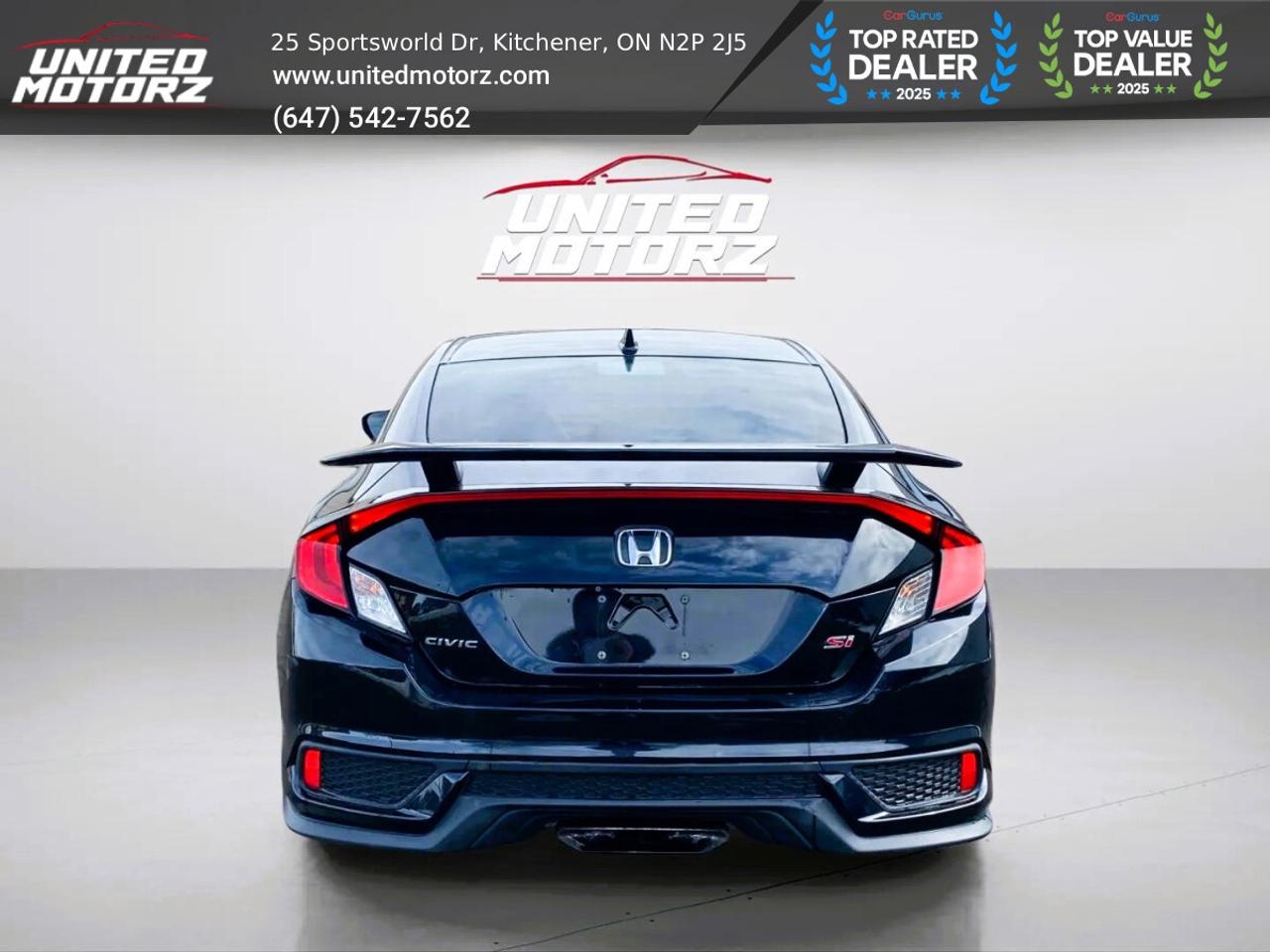 2017 Honda Civic Si Cpe Man 205 Hp~SAFETY CERTIFIED~16 Service Reco Photo