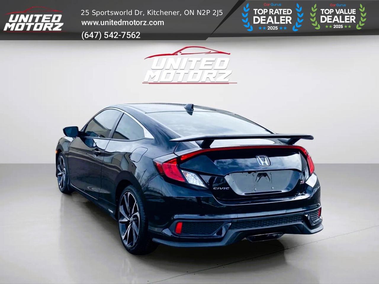 2017 Honda Civic Si Cpe Man 205 Hp~SAFETY CERTIFIED~16 Service Reco Photo
