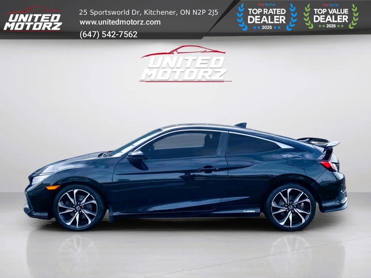 2017 Honda Civic Si Cpe Man 205 Hp~SAFETY CERTIFIED~16 Service Reco Photo