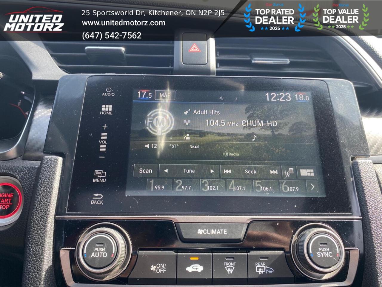 2017 Honda Civic Si Cpe Man 205 Hp~SAFETY CERTIFIED~16 Service Reco Photo