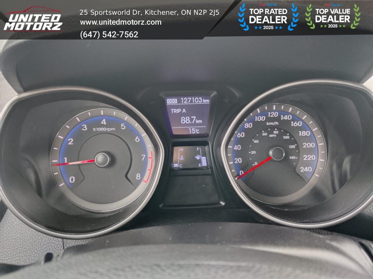 2013 Hyundai Elantra GT GLS Man HB~SAFETY CERTIFIED~ONE OWNER~NO ACCIDENTS Photo