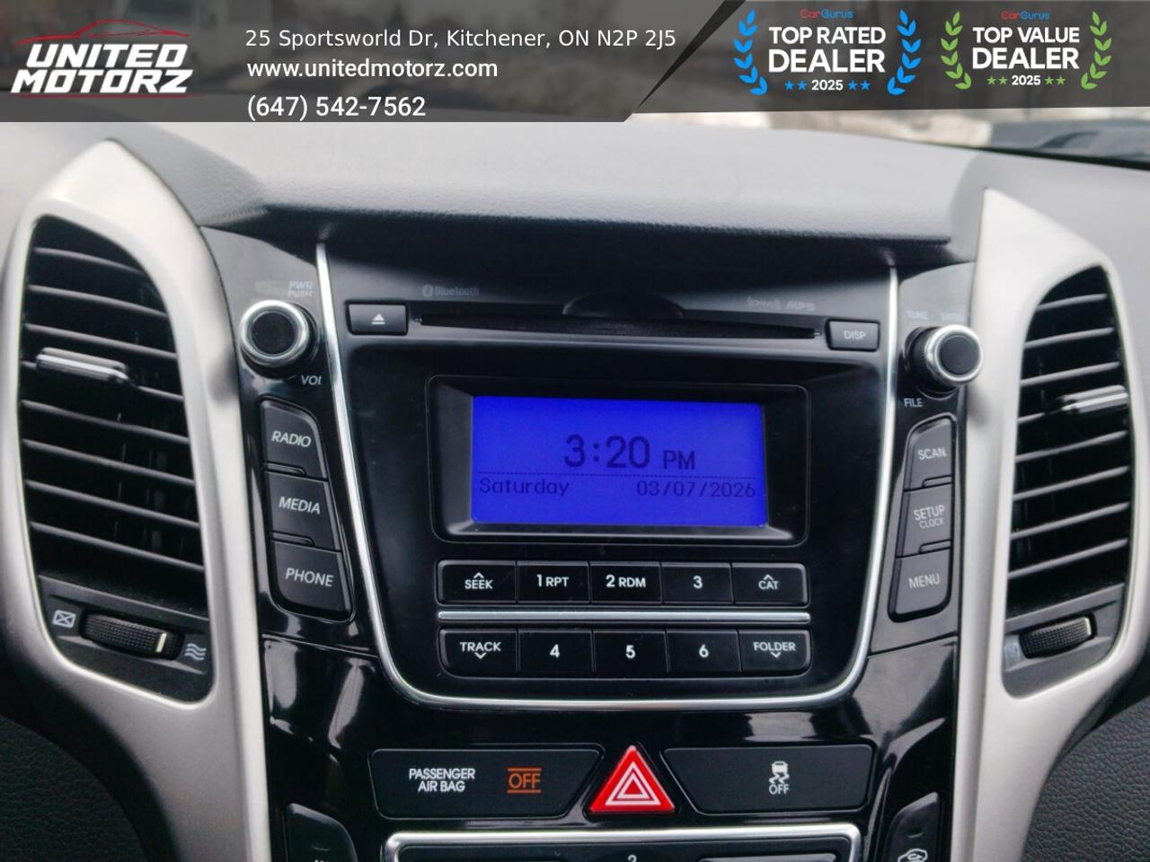 2013 Hyundai Elantra GT GLS Man HB~SAFETY CERTIFIED~ONE OWNER~NO ACCIDENTS Photo