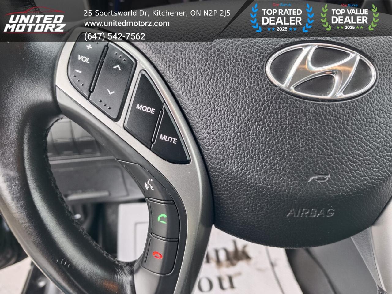 2013 Hyundai Elantra GT GLS Man HB~SAFETY CERTIFIED~ONE OWNER~NO ACCIDENTS Photo