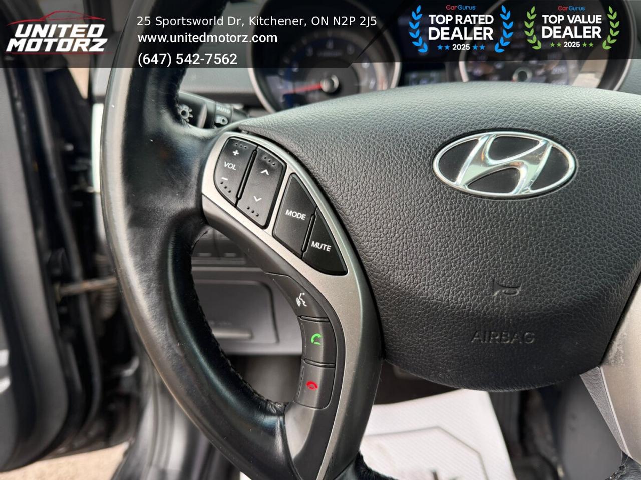 2014 Hyundai Elantra GT w/Tech Pkg.~SAFETY CERTIFIED~37 Service Records~ Photo