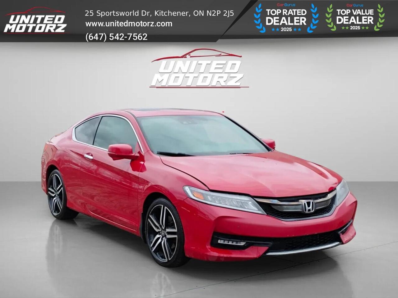 2016 Honda Accord Touring~SAFETY CERTIFIED~NO ACCIDENTS~ Photo2