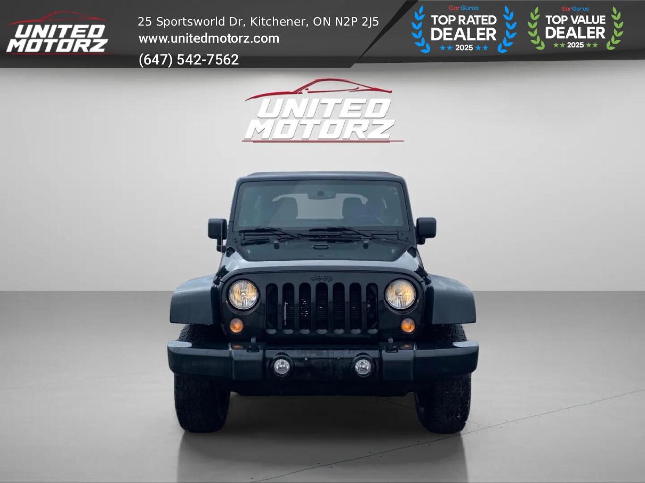2014 Jeep Wrangler Unlimited Sport S V6 4X4~SAFETY CERTIFIED~NO ACCID Photo