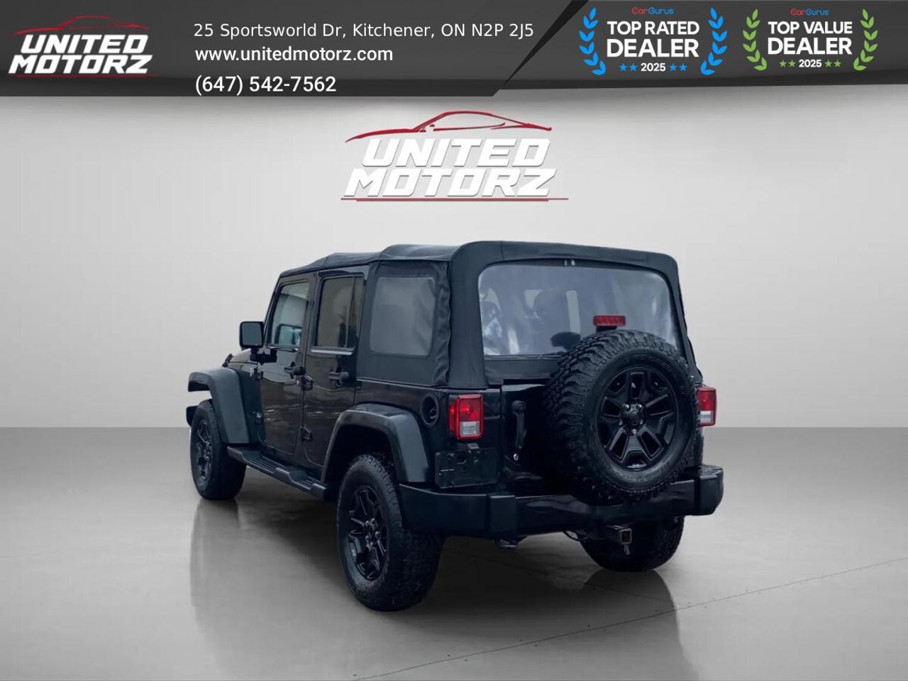 2014 Jeep Wrangler Unlimited Sport S V6 4X4~SAFETY CERTIFIED~NO ACCID Photo