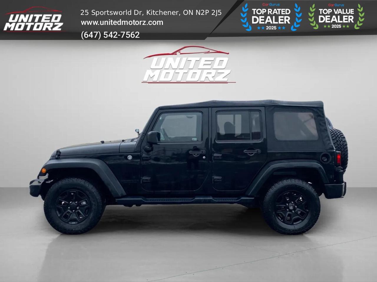 2014 Jeep Wrangler Unlimited Sport S V6 4X4~SAFETY CERTIFIED~NO ACCID Photo