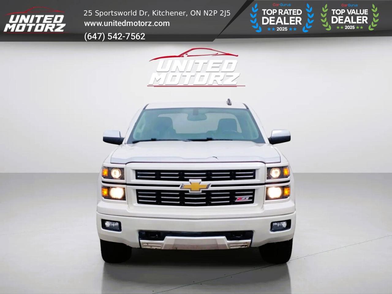 2015 Chevrolet Silverado 1500 Z71 LT w/2LT 153.00" Crew Cab 5.3L V8~SAFETY CERTI Photo