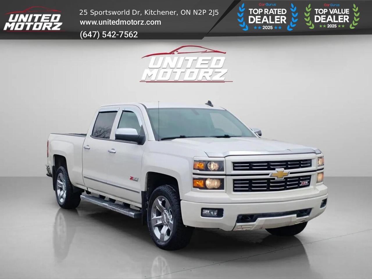 2015 Chevrolet Silverado 1500 Z71 LT w/2LT 153.00" Crew Cab 5.3L V8~SAFETY CERTI Photo