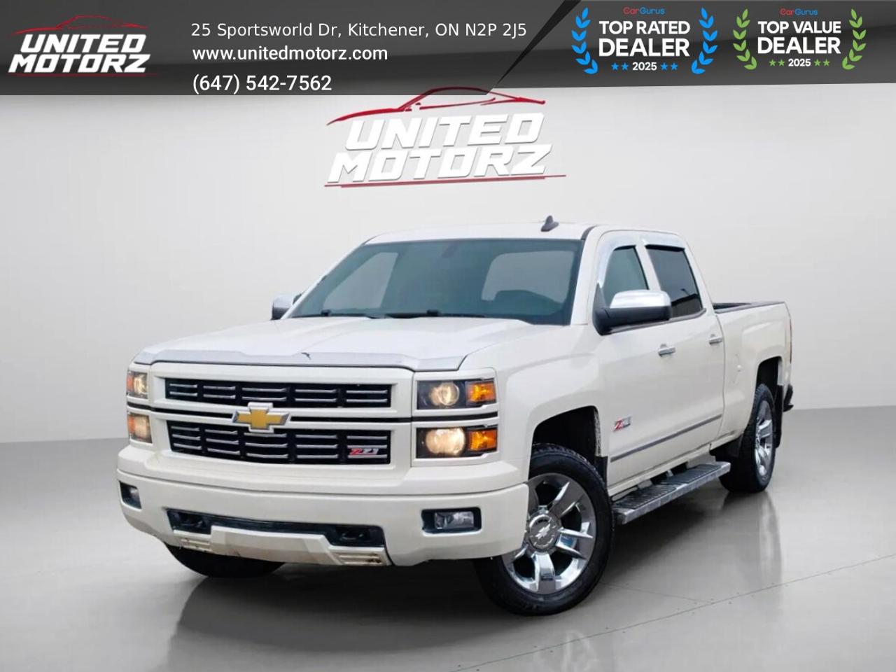 2015 Chevrolet Silverado 1500 Z71 LT w/2LT 153.00" Crew Cab 5.3L V8~SAFETY CERTI Photo0