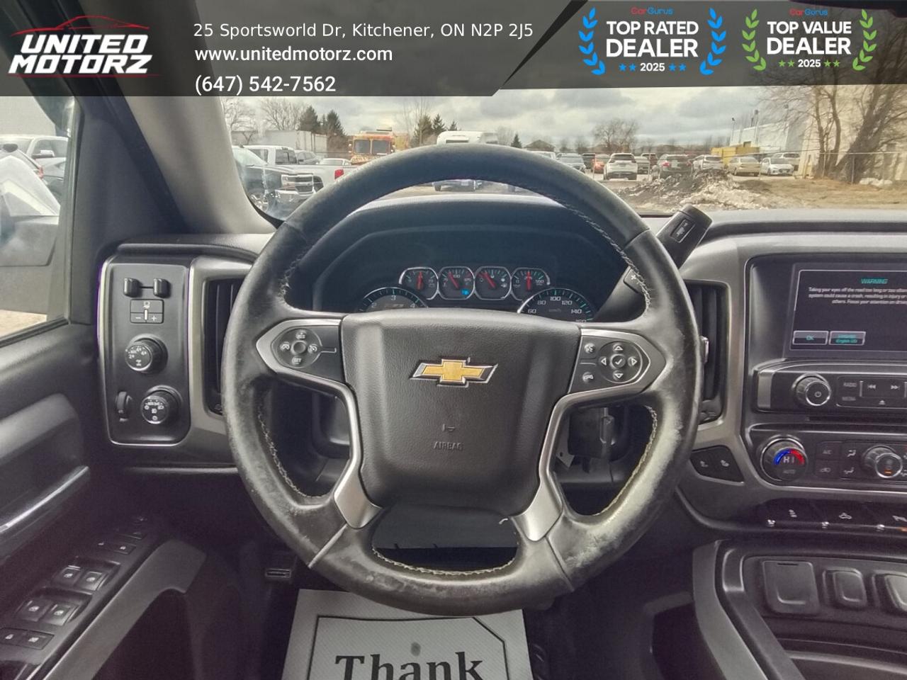 2015 Chevrolet Silverado 1500 Z71 LT w/2LT 153.00" Crew Cab 5.3L V8~SAFETY CERTI Photo