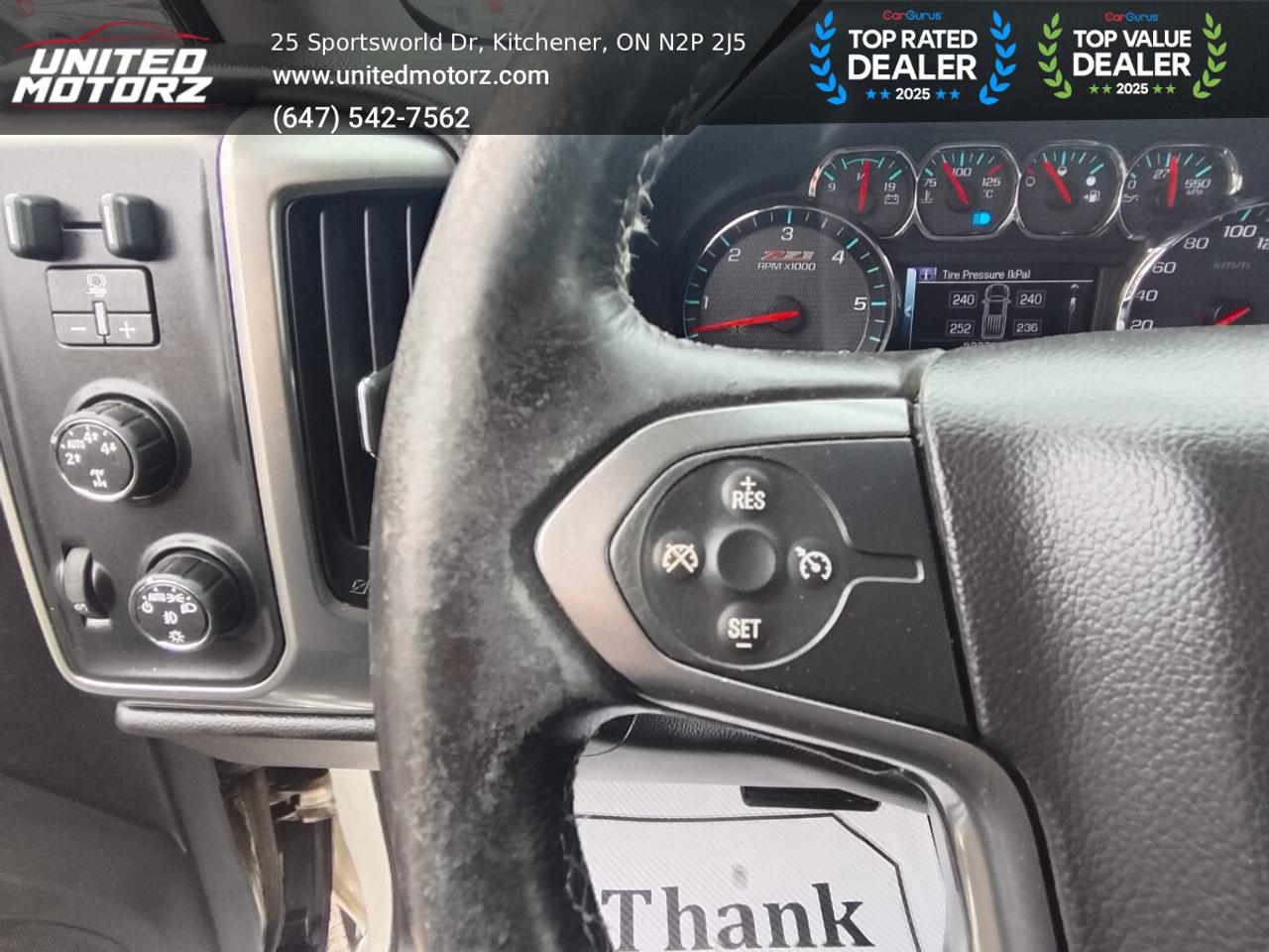 2015 Chevrolet Silverado 1500 Z71 LT w/2LT 153.00" Crew Cab 5.3L V8~SAFETY CERTI Photo