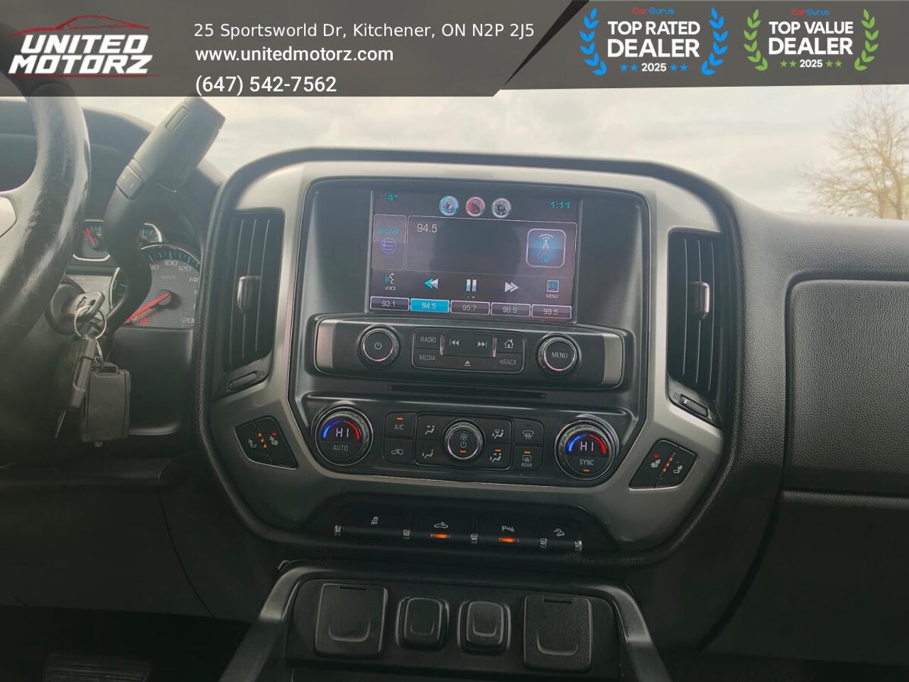 2015 Chevrolet Silverado 1500 Z71 LT w/2LT 153.00" Crew Cab 5.3L V8~SAFETY CERTI Photo