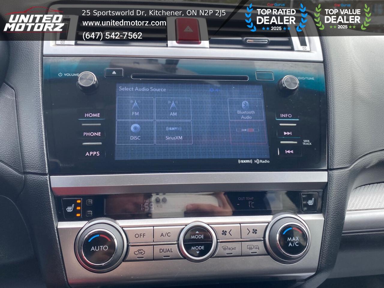 2017 Subaru Outback Touring~SAFETY CERTIFIED~NO ACCIDENTS~21 Service R Photo