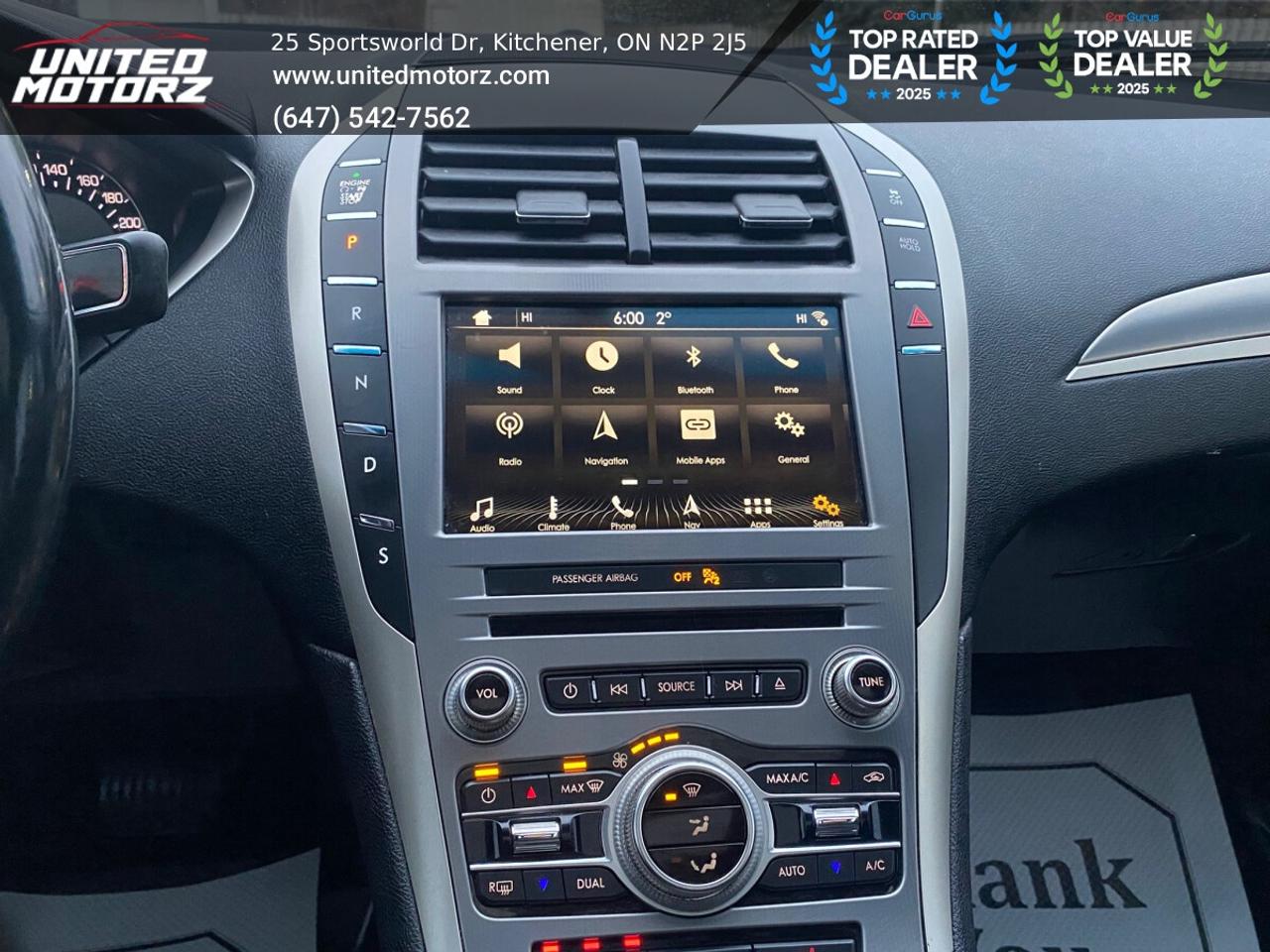 2017 Lincoln MKZ Select AWD~SAFETY CERTIFIED~21 Service Records~ Photo