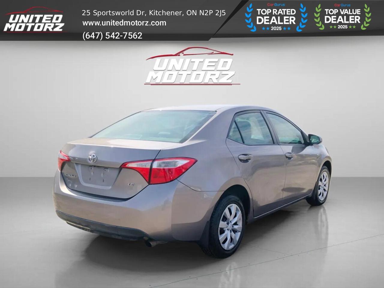 2014 Toyota Corolla LE~SAFETY CERTIFIED~NO ACCIDENTS~Beige Interior~ Photo4