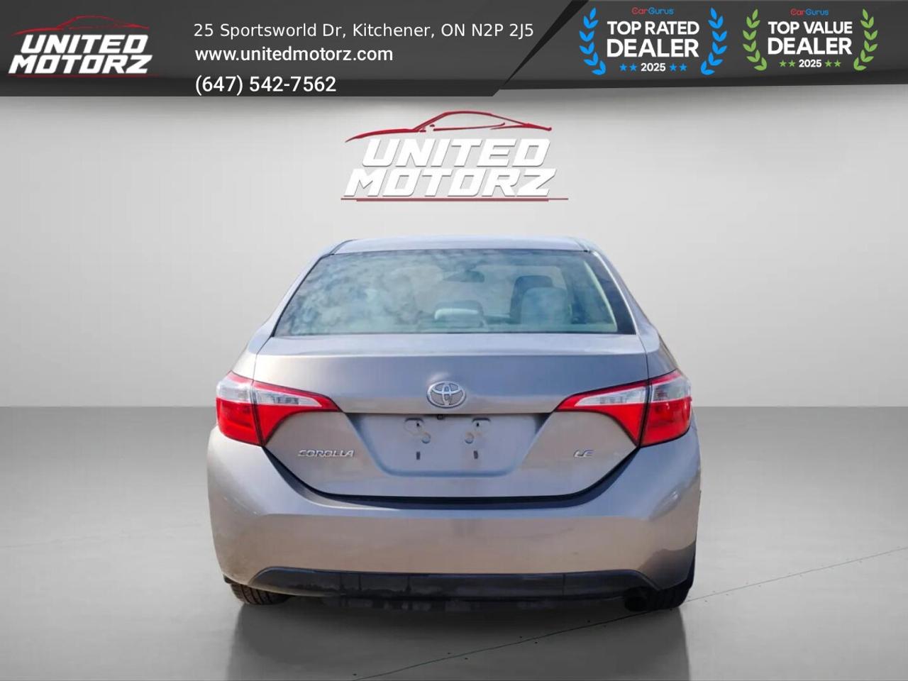 2014 Toyota Corolla LE~SAFETY CERTIFIED~NO ACCIDENTS~Beige Interior~ Photo