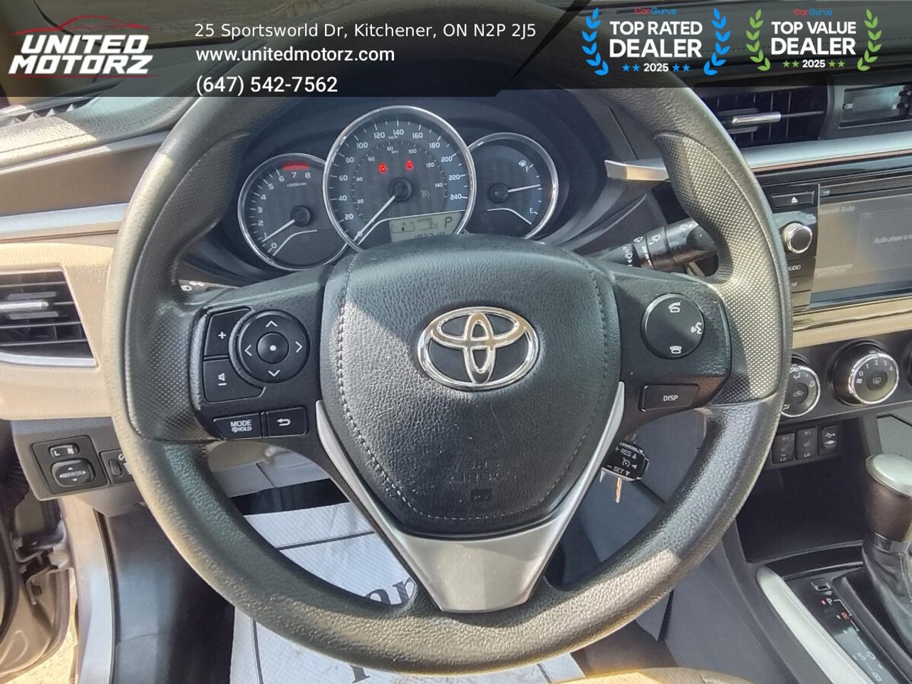 2014 Toyota Corolla LE~SAFETY CERTIFIED~NO ACCIDENTS~Beige Interior~ Photo