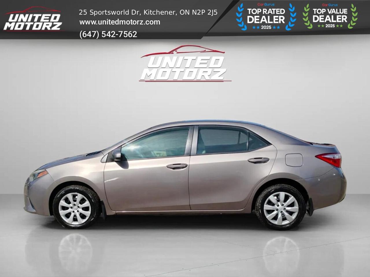 2014 Toyota Corolla LE~SAFETY CERTIFIED~NO ACCIDENTS~Beige Interior~ Photo