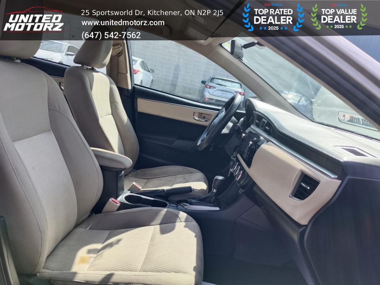 2014 Toyota Corolla LE~SAFETY CERTIFIED~NO ACCIDENTS~Beige Interior~ Photo