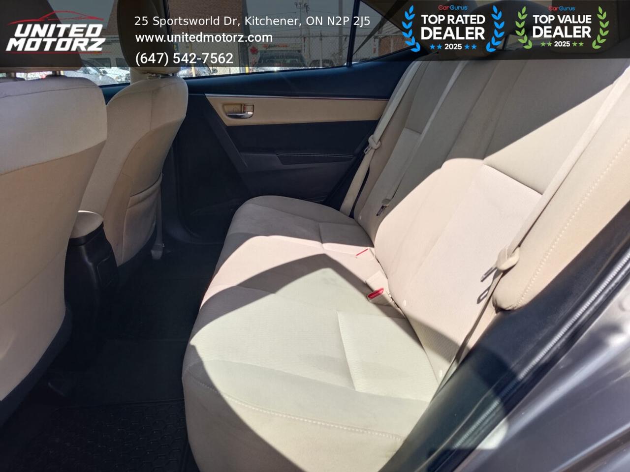 2014 Toyota Corolla LE~SAFETY CERTIFIED~NO ACCIDENTS~Beige Interior~ Photo