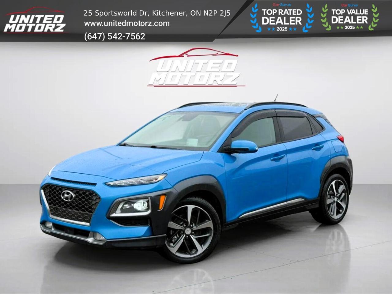 2018 Hyundai KONA Ultimate~SAFETY CERTIFIED~NO ACCIDENTS~25 Service Photo0