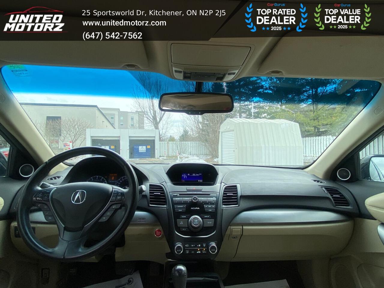 2014 Acura RDX AWD V6~SAFETY CERTIFIED~NO ACCIDENTS~Beige Leather Photo