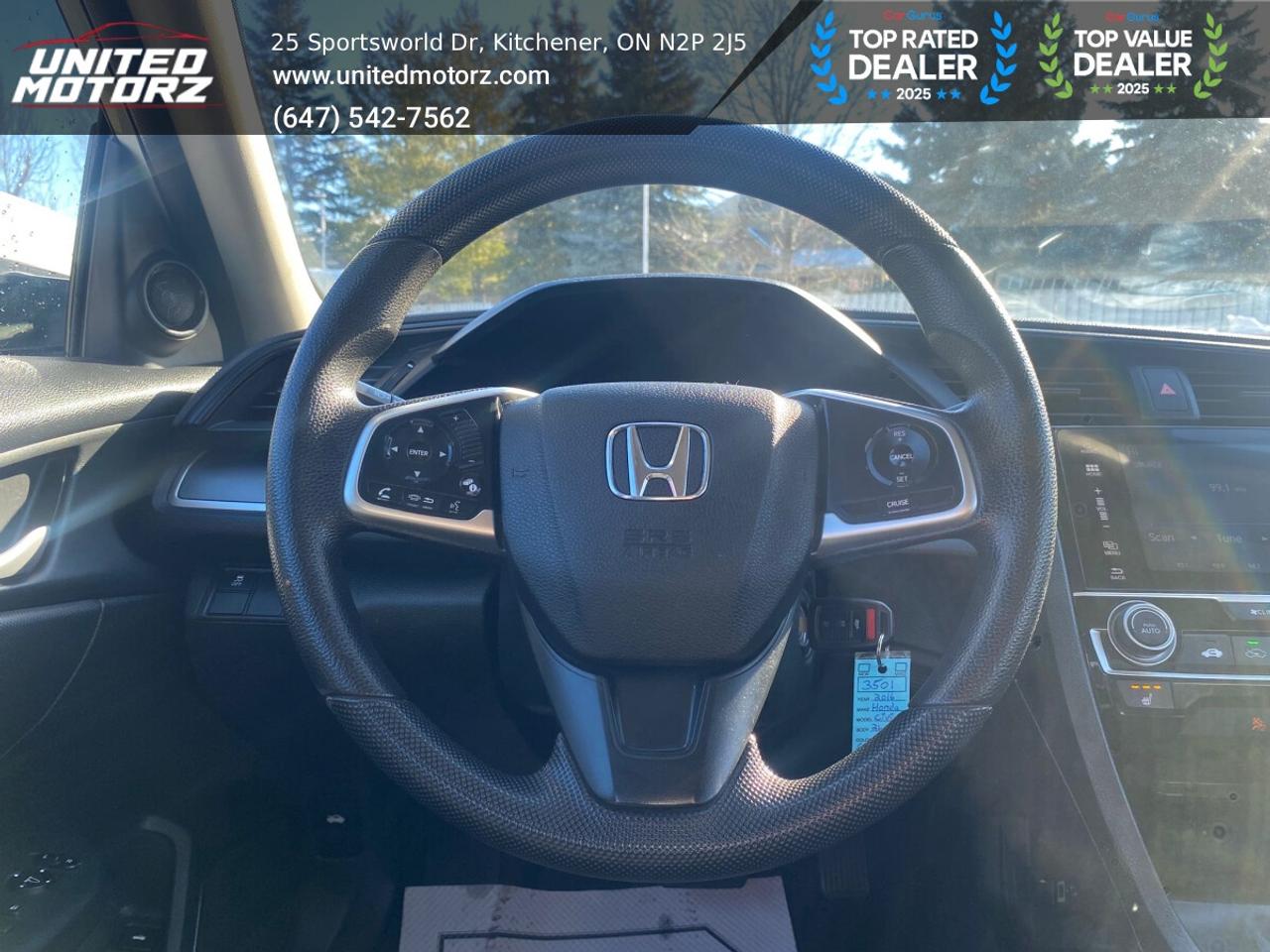 2016 Honda Civic LX~CERTIFIED~Low Km's~ Photo